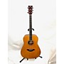 Used Yamaha FG-TA Tranacoustic Dreadnought Acoustic Electric Guitar Vintage Tint