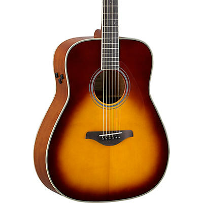 Yamaha FG-TA TransAcoustic Dreadnought Acoustic-Electric Guitar -