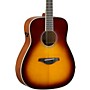 Yamaha FG-TA TransAcoustic Dreadnought Acoustic-Electric Guitar - Brown Sunburst