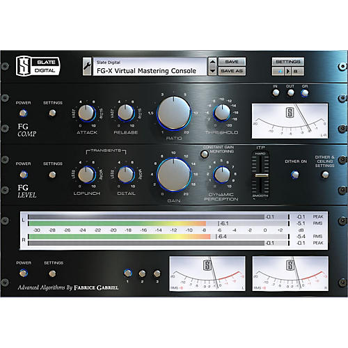 FG-X Virtual Mastering Processor Software Download