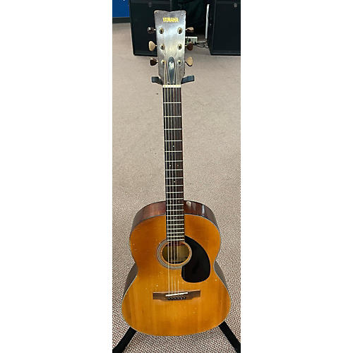 Yamaha FG75 Acoustic Guitar Vintage Natural