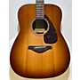 Used Yamaha FG800 Acoustic Guitar 2 Tone Sunburst