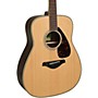 Open-Box Yamaha FG830 Dreadnought Acoustic Guitar - Condition 2 - Blemished Natural 197881505608