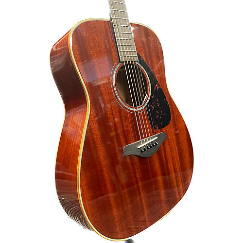 Yamaha FG850 Acoustic Guitar Gloss Walnut