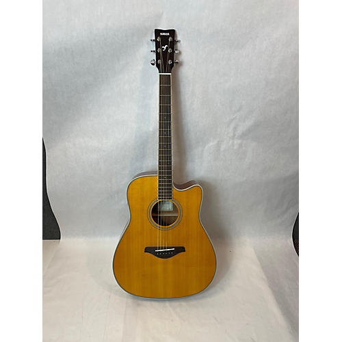 Yamaha FGC-TA Acoustic Electric Guitar Vintage Natural