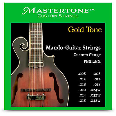 Gold Tone FGS12EX (Extra Light) 12-String Mando-Guitar Strings