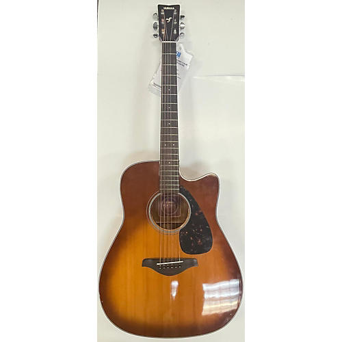Yamaha FGX700SC Acoustic Electric Guitar 2 Color Sunburst