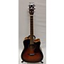 Used Yamaha FGX720SC Acoustic Guitar 2 Color Sunburst