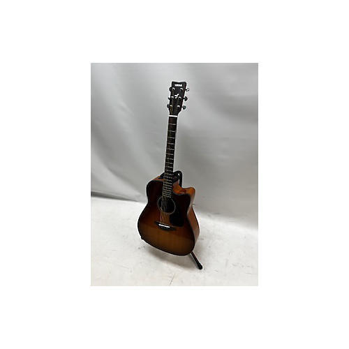 Yamaha FGXC800C Acoustic Electric Guitar Tobacco
