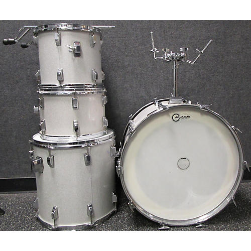 Pearl FIBER GLASS Drum Kit Pearl White