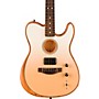 Fender FINNEAS Signature Acoustasonic Telecaster Acoustic-Electric Guitar Cappuccino Fade