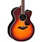 FJX730SC Solid Spruce Top Rosewood Acoustic-Electric Guitar Level 2 Brown Sunburst 888365599830