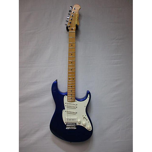 Fret-King FKV6DBR Solid Body Electric Guitar candy apple blue
