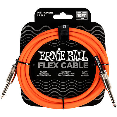 Ernie Ball FLEX Straight to Straight Instrument Cable
