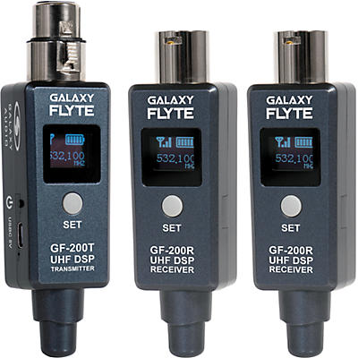 Galaxy Audio FLYTE GF-200 UHF DSP Wireless System -