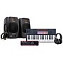 Novation FLkey 2 Keyboard Controller With Focusrite 2i2 USB Audio Interface & Adam Audio D3V 3