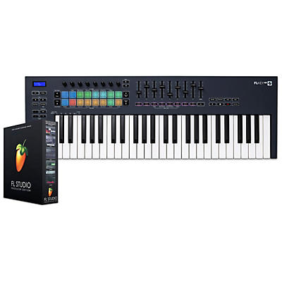 Image Line FLkey 49 MIDI Keyboard With FL Studio 20 Producer Edition