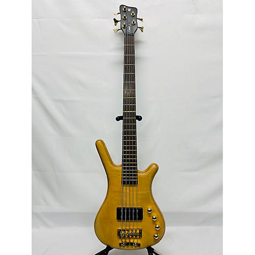 Warwick FNA Jazzman 5 String Electric Bass Guitar Natural