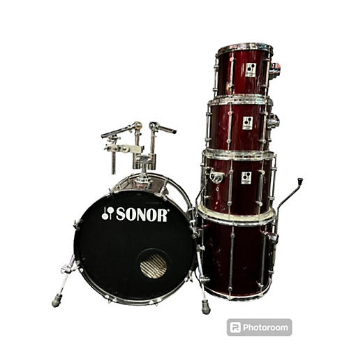 Sonor FORCE 2001 Drum Kit BURGUNDY RED