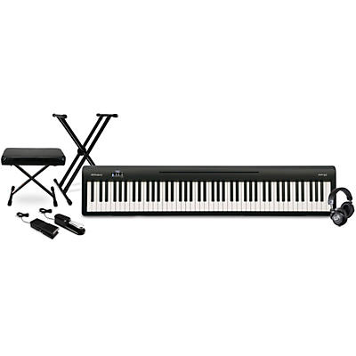 Roland FP-10 Digital Piano with Warm Audio WA-CAB Headphone Package (Pedals/Bench/Stand Included)