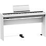 Roland FP-30X Digital Piano With Matching Stand and DP-10 Damper Pedal White