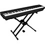 Roland FP-30X Digital Piano with Roland Double Brace X-Stand and DP-2 Pedal Black