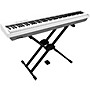 Roland FP-30X Digital Piano with Roland Double Brace X-Stand and DP-2 Pedal White