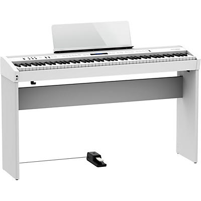 Roland FP-60X Digital Piano With Matching Stand and DP-10 Pedal