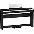 Roland FP-60X Digital Piano With Matching Stand and Pedalboard WhiteBlack