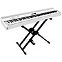 Roland FP-60X Digital Piano with Roland Double Brace X-Stand and DP-10 Pedal White