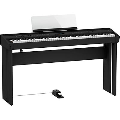 Roland FP-90X Digital Piano with Matching Stand and DP-10 Pedal