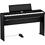 Roland FP-E50 Digital Piano With Matching Stand and Sustain Pedal Black