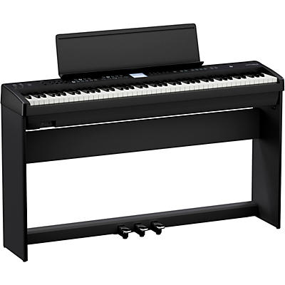 Roland FP-E50 Digital Piano With Matching Stand and Triple Pedal