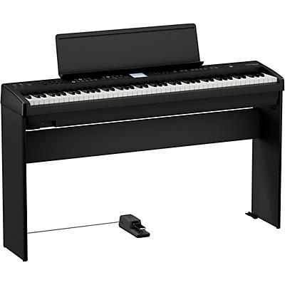 Roland FP-E50 Digital Piano with Matching Stand and Sustain Pedal