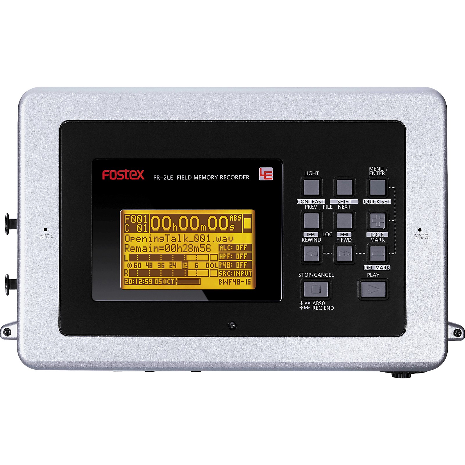 Fostex FR2LE CF Field Recorder Musician's Friend