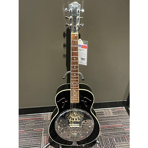Fender FR50 Resonator Guitar Black | Musician's Friend Fender FR50 Resonator Guitar Black | Musician's Friend