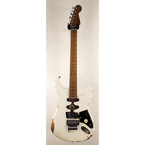 EVH FRANKENSTEIN SERIES RELIC Solid Body Electric Guitar White