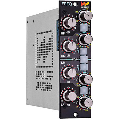 Wolff Audio FREQ 500 Series Parametric EQ with Proportional Q