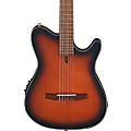 Ibanez FRH10N Nylon-String Acoustic-Electric Guitar - Brown Sunburst FlatBrown Sunburst Flat