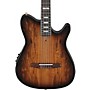 Ibanez FRH20SMN Spalted Maple Top Nylon-String Acoustic-Electric Guitar Tobacco Burst