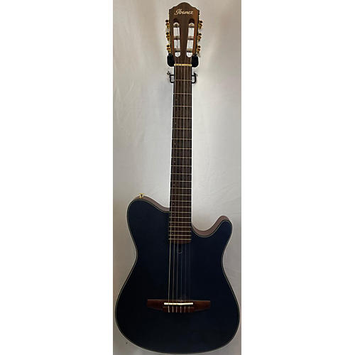 Ibanez FRHN10 Classical Acoustic Electric Guitar BLUE METALLIC