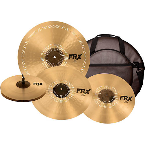 Sabian FRX PrePack Cymbal Set With Free Classic Vintage Cymbal Bag Condition 2 - Blemished  197881077631