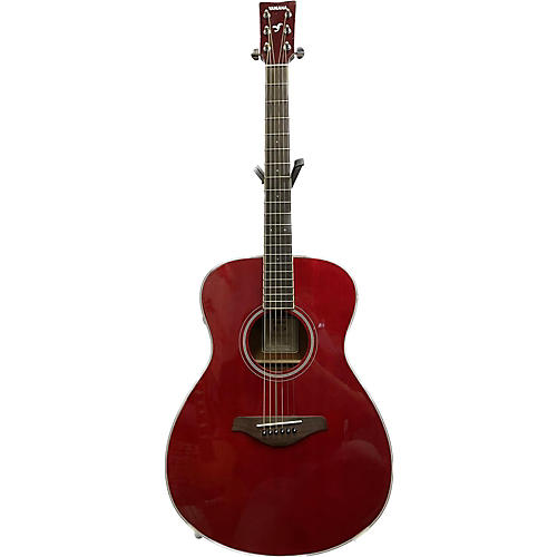 Yamaha FS-TA Acoustic Electric Guitar Red