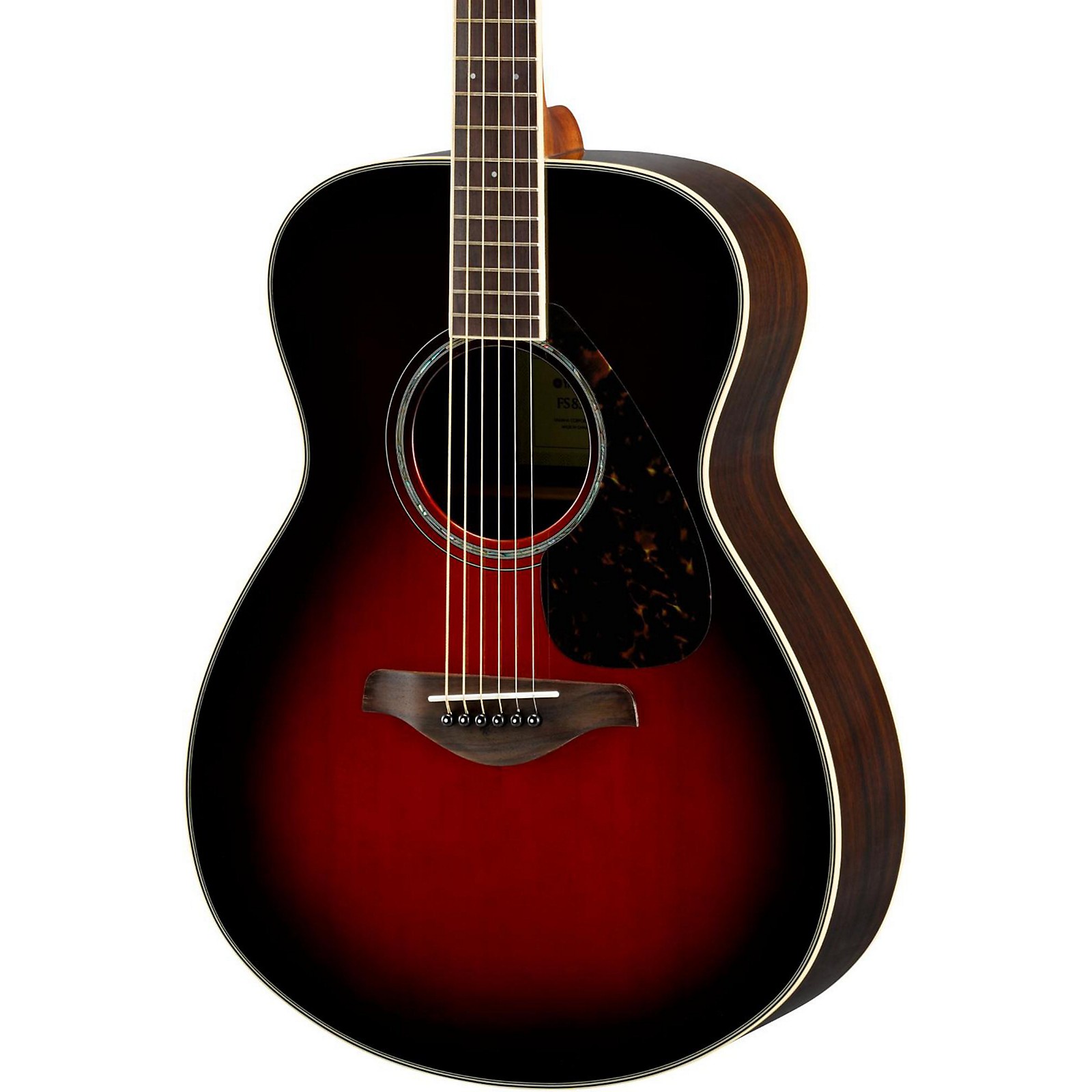 Yamaha Fs830 Small Body Acoustic Guitar Tobacco Sunburst Musicians