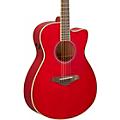 Yamaha FSC-TA TransAcoustic Concert Cutaway Acoustic-Electric Guitar - Brown SunburstRuby Red