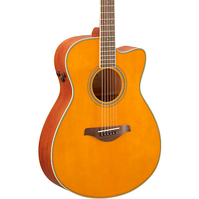 Yamaha FSC-TA TransAcoustic Concert Cutaway Acoustic-Electric Guitar -