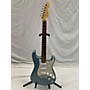 Used Fender FSR American Deluxe Stratocaster Solid Body Electric Guitar Ice Blue Metallic