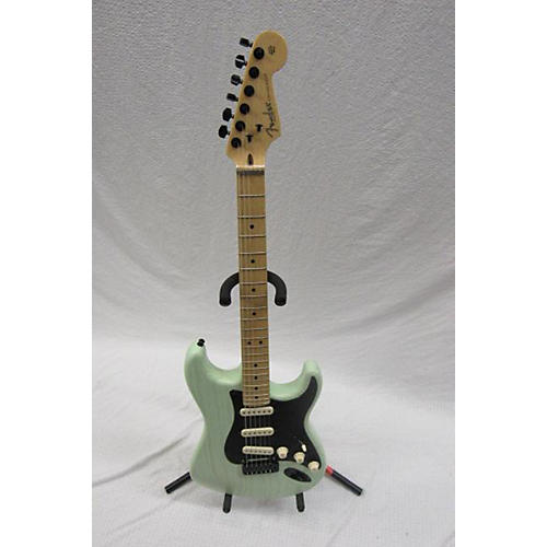 Fender FSR American Stratocaster Rustic Ash Solid Body Electric Guitar Surf Green
