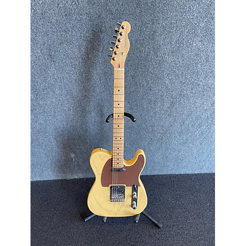Fender FSR American Telecaster Rustic Ash Solid Body Electric Guitar Butterscotch Blonde