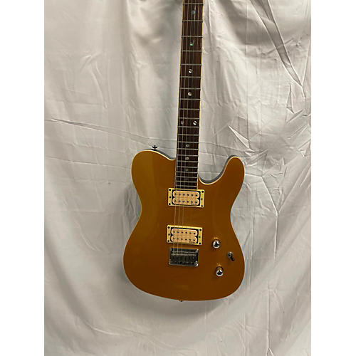 Fender FSR Custom Telecaster HH Solid Body Electric Guitar Gold Top